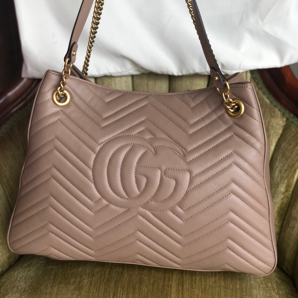 ❌SOLD❌Gucci GG matelasse marmont shoulder bag - Picture 3 of 8